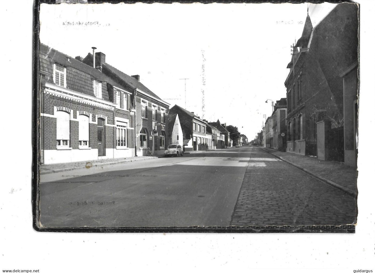 Europe-Belgique-PECQ- Une Vue De La Rue De COURTRAY - Pecq