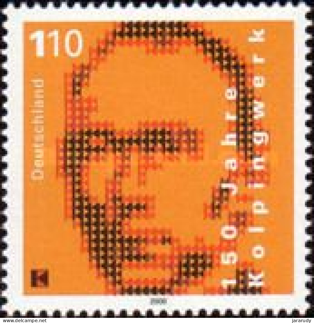 ALEMANIA PERSONAJE 2000 Yv 1967 MNH - Ongebruikt