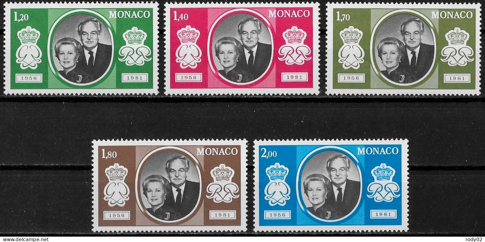 MONACO - N° 1265 A 1269 - NEUF** MNH - Ungebraucht