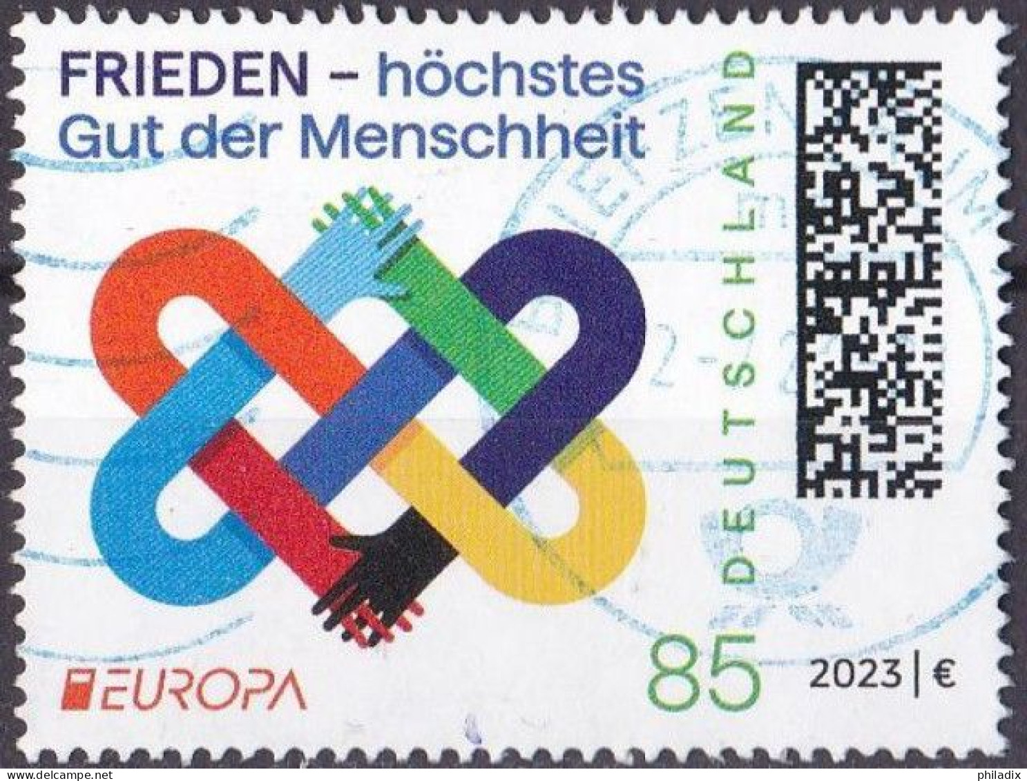 BRD 2023 Mi. Nr. 3765 Vollstempel O/used (BRD1-4) - Used Stamps