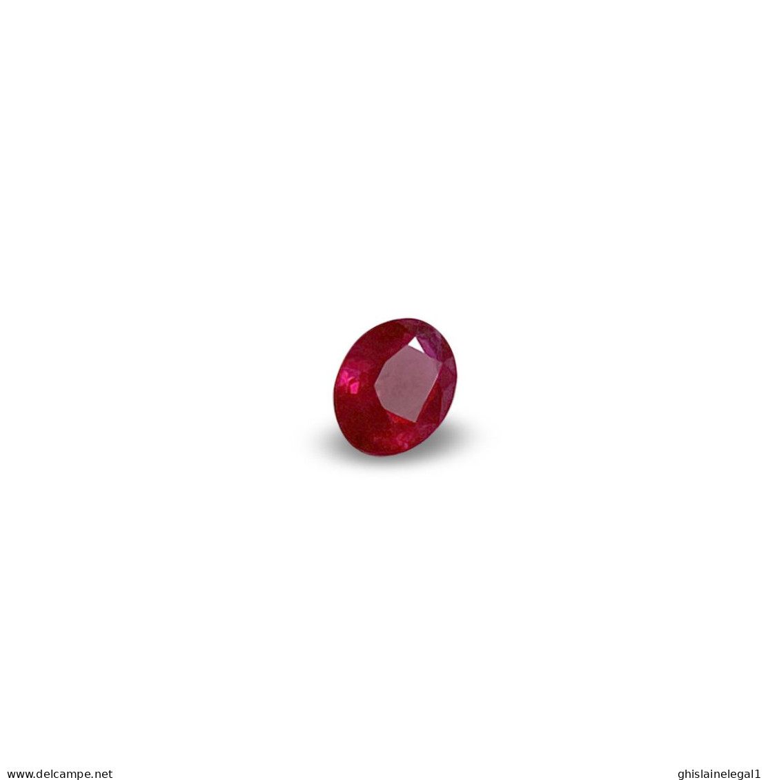 Rubis Rouge Dans Son écrin, 1.27 Ct - Andere & Zonder Classificatie