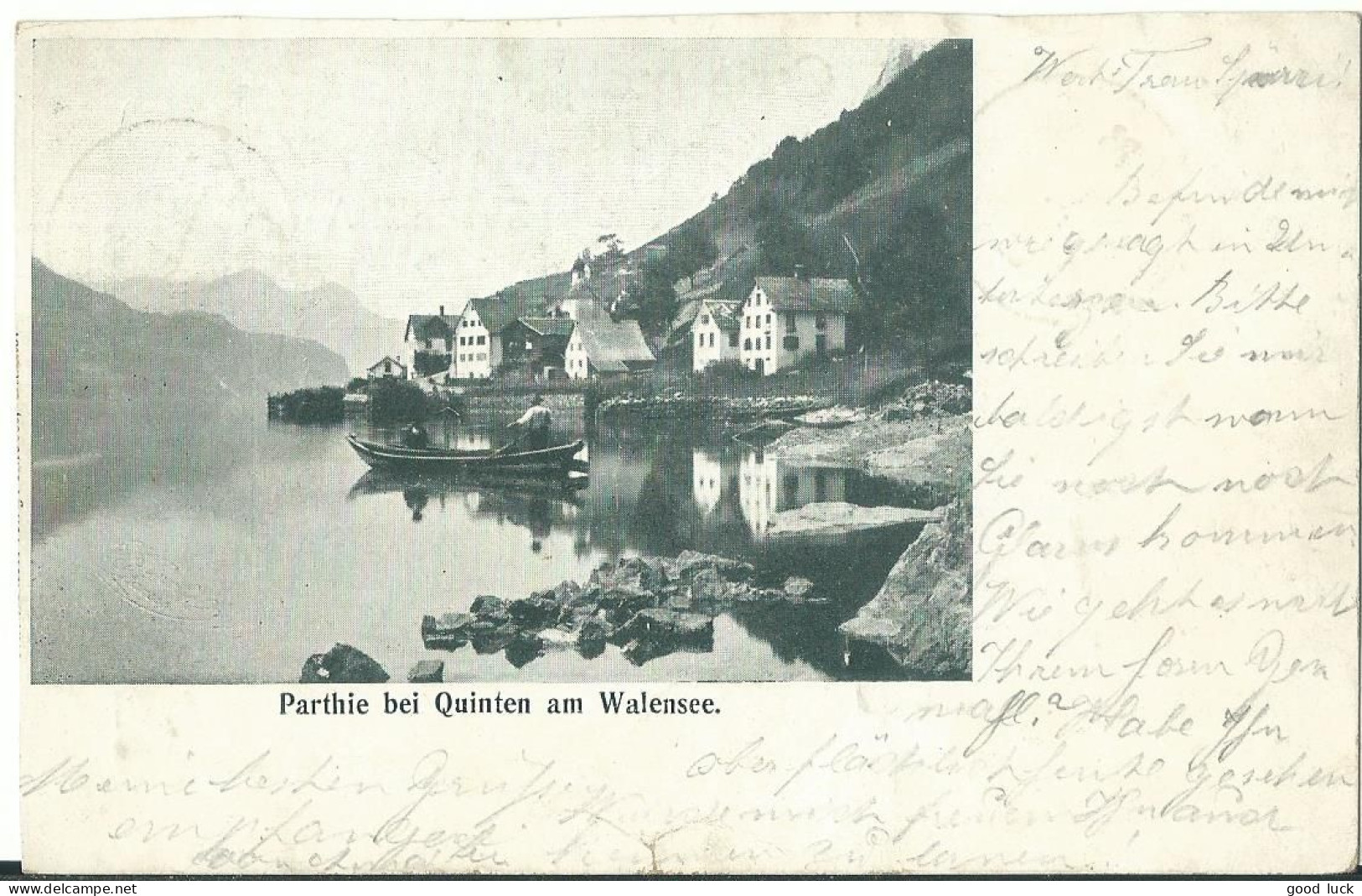 SUISSE  CARTE 5c  MARQUE LINEAIRE FILZBACH  + AMBULANT N° 26  DE 1901 LETTRE COVER - Cartas & Documentos