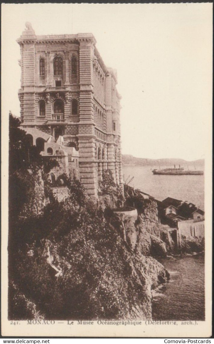 Le Musée Océanographique, Monaco, C.1930 - ADIA CPSM - Oceanographic Museum