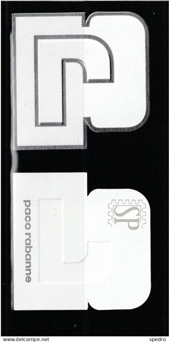 Paco Rabanne Phantom Parfum 1 Perfume Card Carte Parfumée Cartão Perfumado 2024 Homem Men - Modernes (à Partir De 1961)