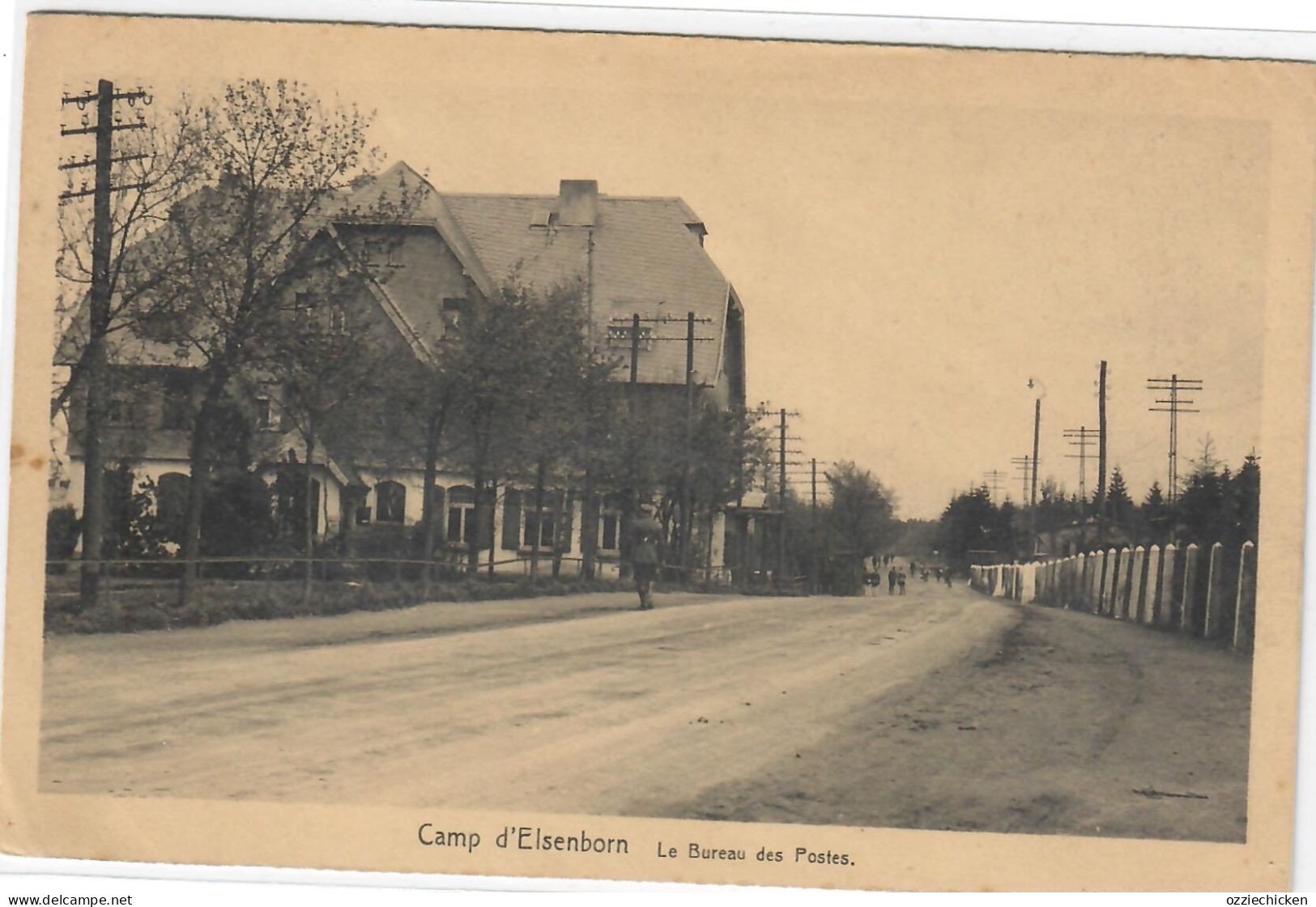 Elsenborn Camp 1927 Poste Cachet A 1 A - Elsenborn (camp)
