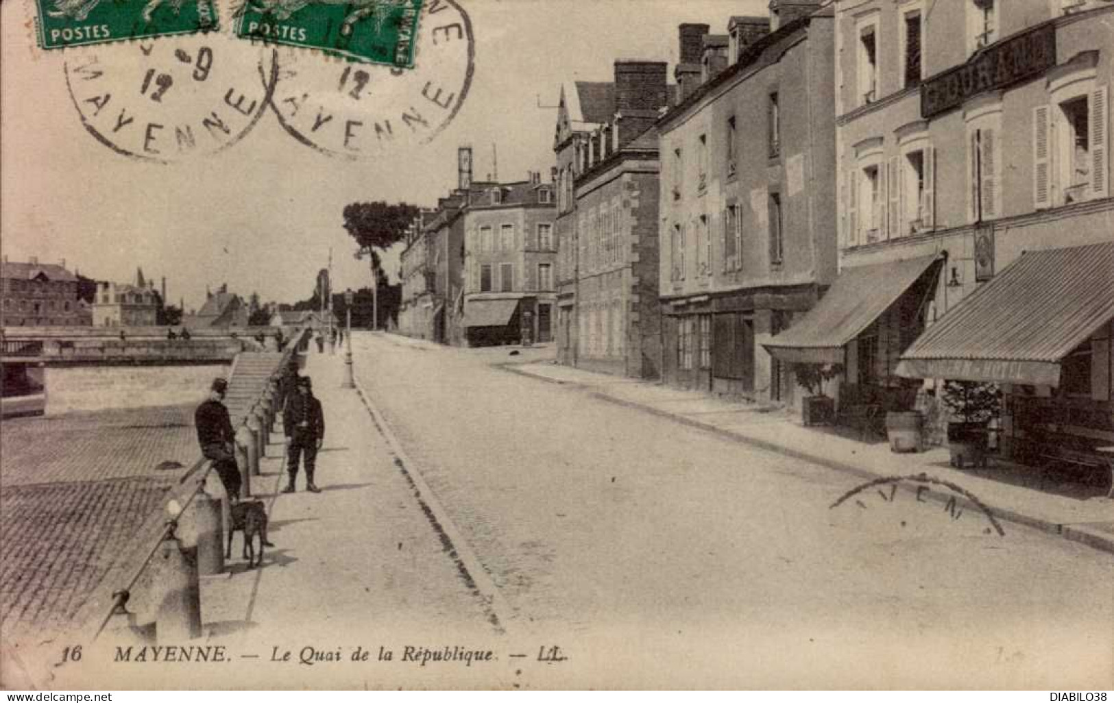 MAYENNE      ( MAYENNE )   LE QUAI DE LA REPUBLIQUE - Mayenne
