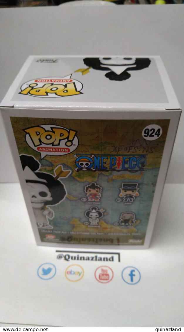 Funko Pop! ONE PIECE N° 924 Brook (F31) - Other & Unclassified