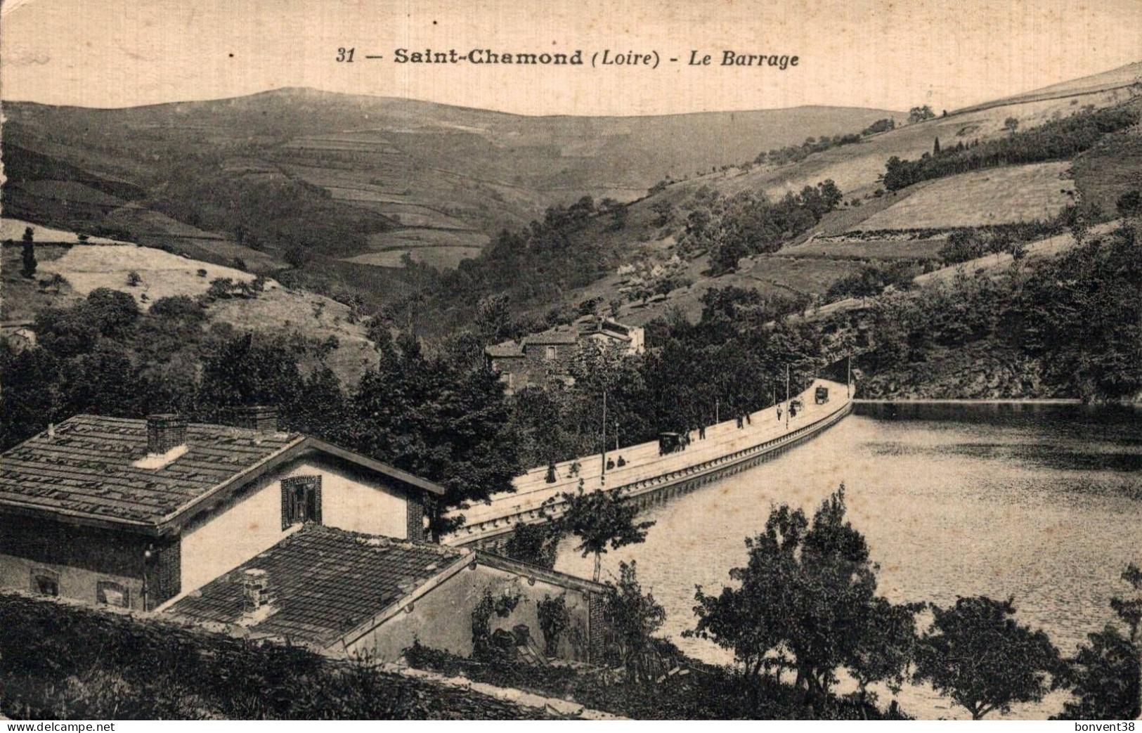 K0405 - St CHAMOND - D42 - Le Barrage - Saint Chamond