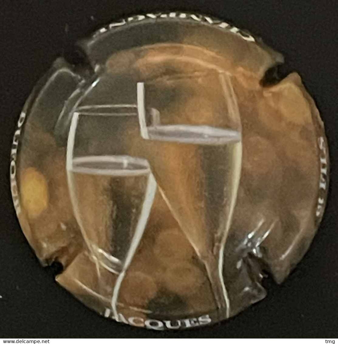 315 - NR - Dufour Jacques & Fils Verres (génériques 689) Capsule De Champagne - Autres & Non Classés
