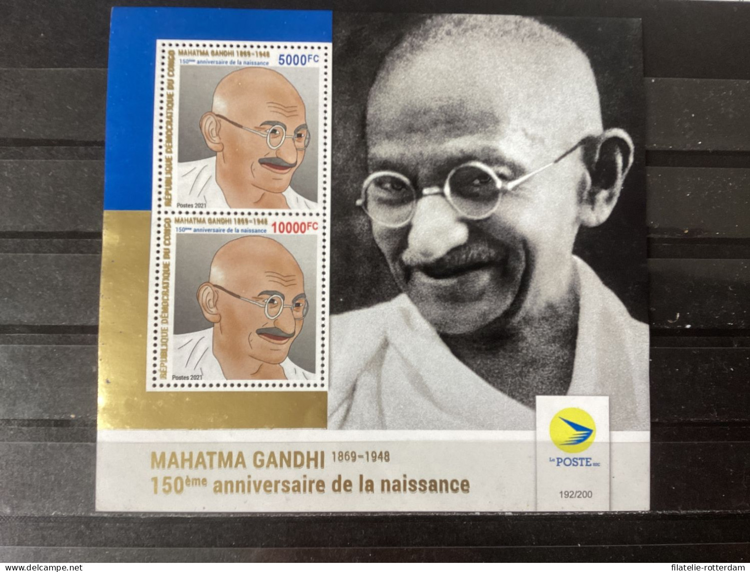 Congo - Postfris / MNH - Sheet Mahatma Gandhi 2021 - Mint/hinged