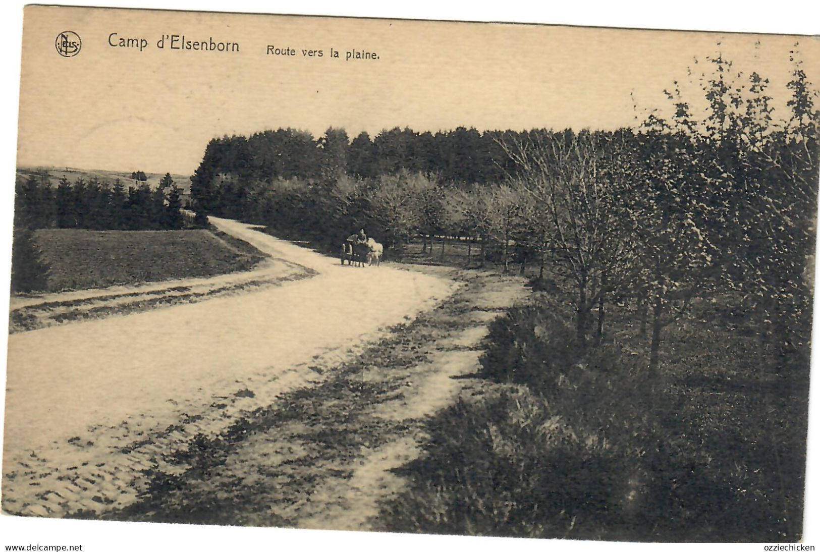 Elsenborn Camp 1920 Centre De Récréation Au Front Belge - Elsenborn (camp)