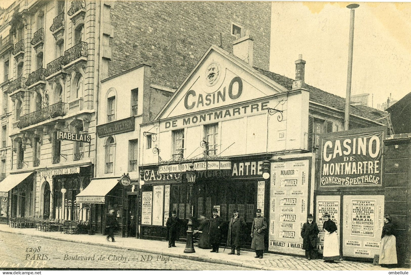 PARIS Montmartre. Boulevard De Clichy. Casino De Montmartre. - Distrito: 18