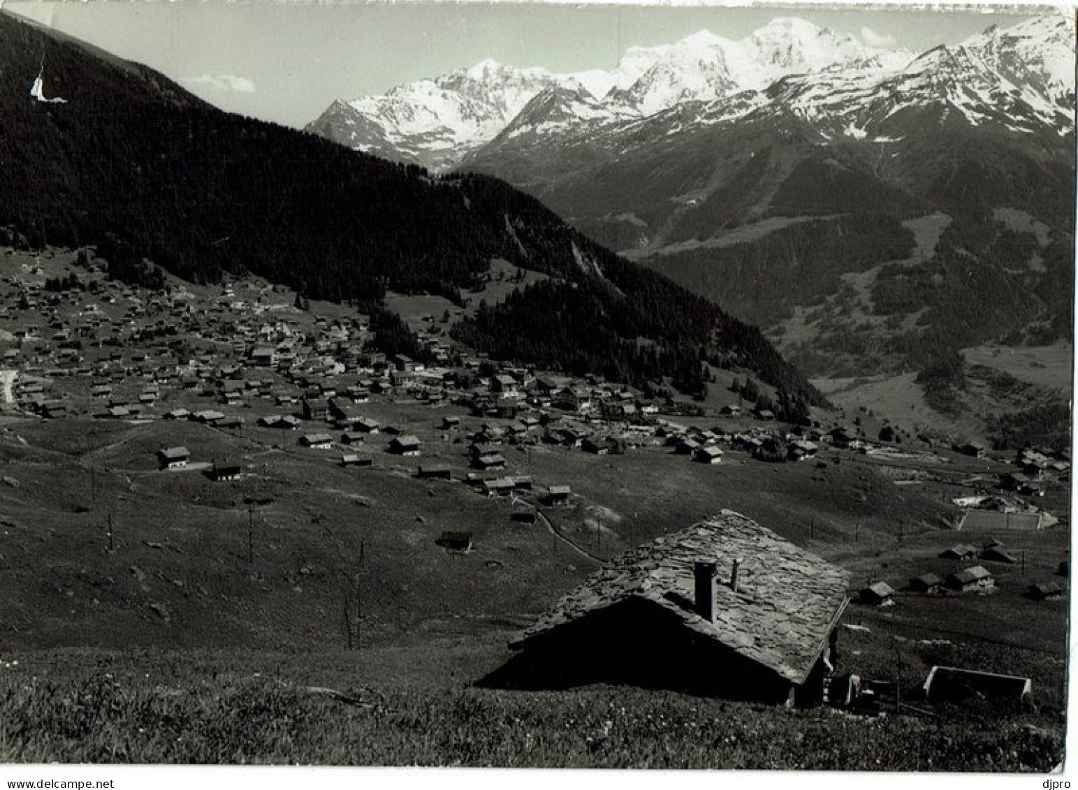 Verbier 7056 La Station Et Les Combins - Verbier