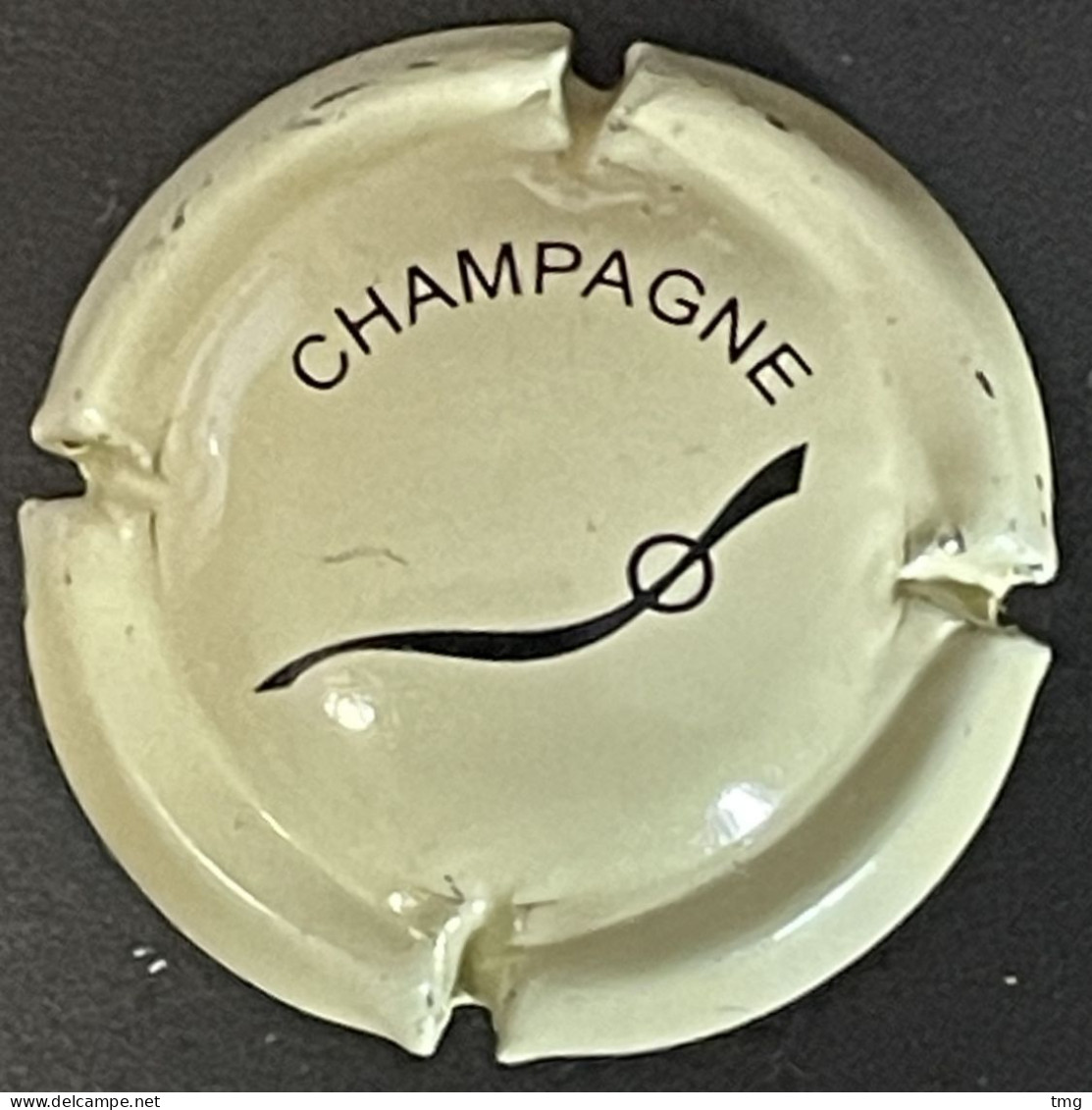 334 - 4 - Lanson International, Anonyme, Champagne, Crème Et Noir, Petit Dessin (côte 1,5 €) Capsule De Champagne - Lanson