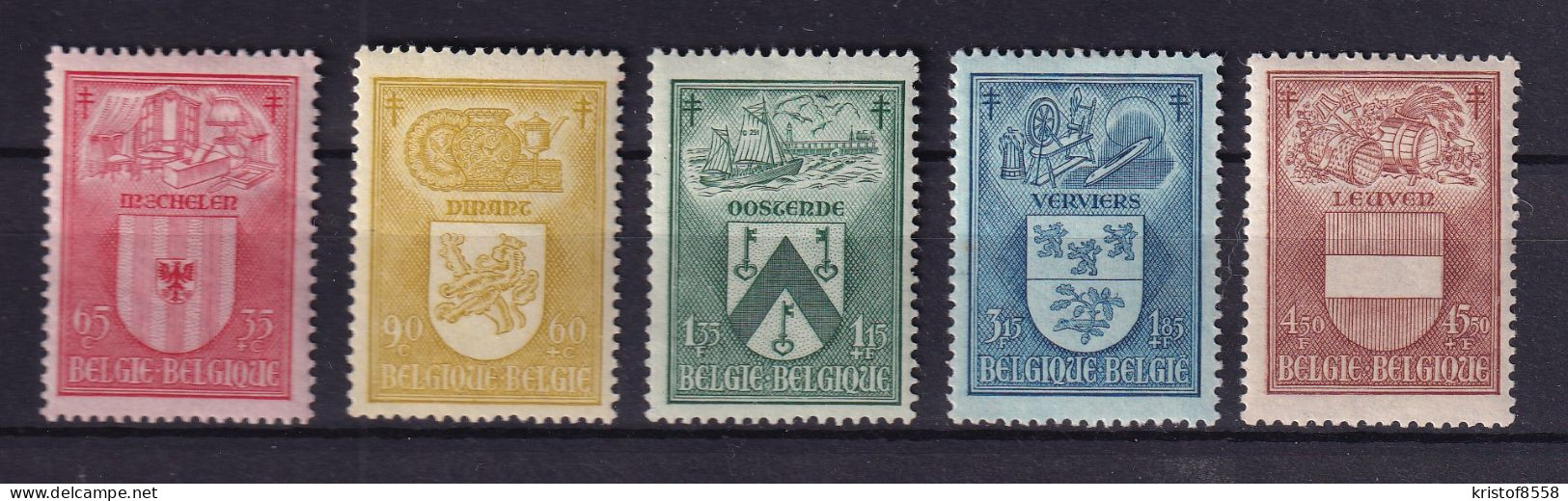[2828] Zegels 743 - 747 * Scharnier - Unused Stamps