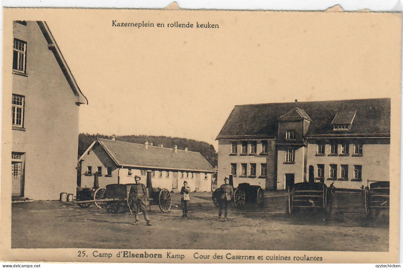 Elsenborn Camp  Casenes Et Cuisines Roulantes - Elsenborn (Kamp)