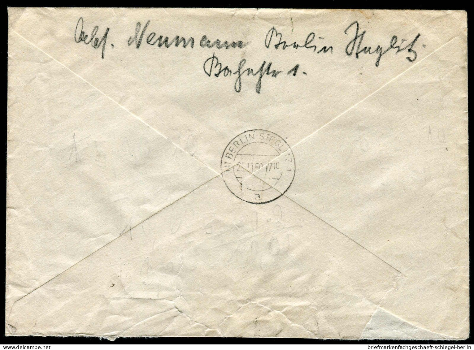 Berlin, 1950, 55, Brief - Altri & Non Classificati