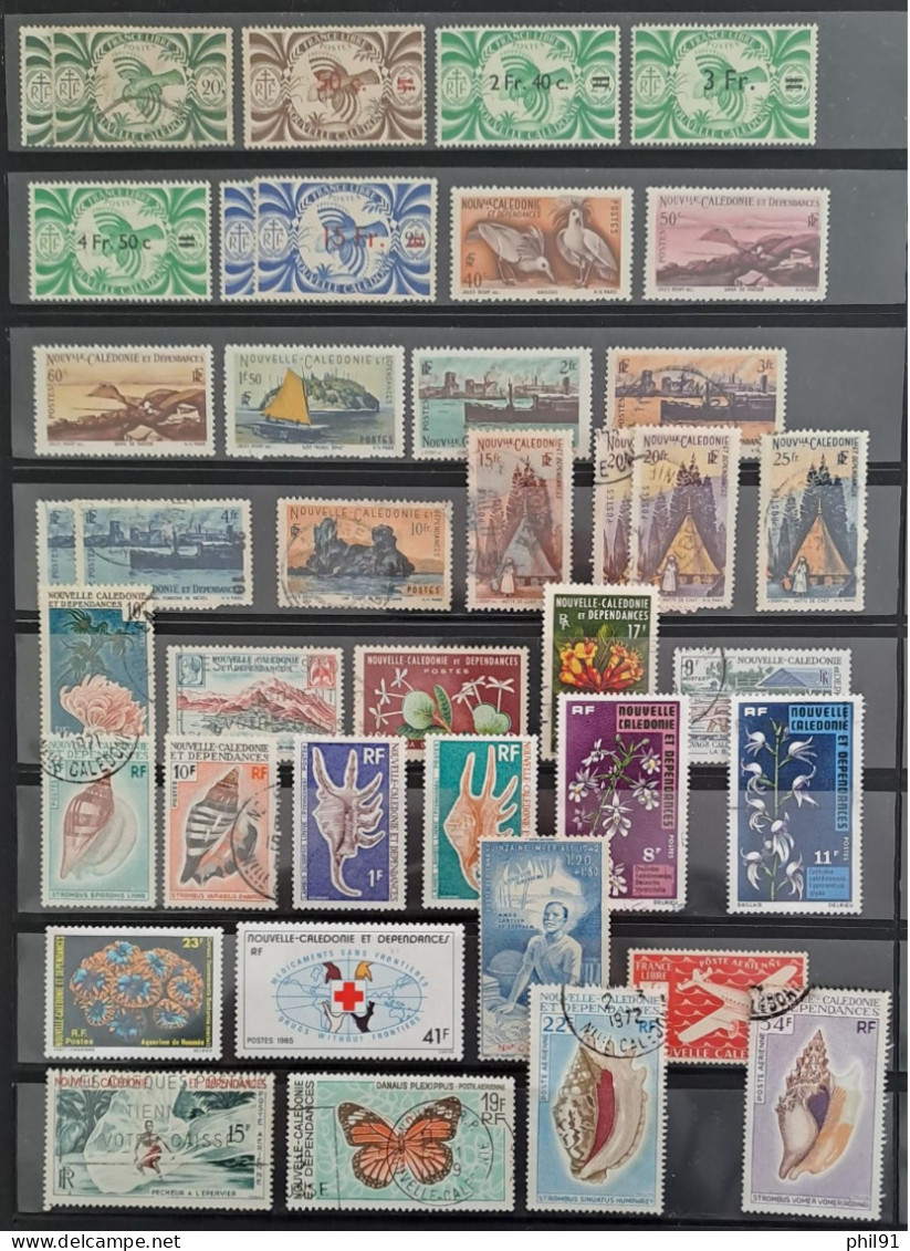 NOUVELLE CALEDONIE    Petit Lot De Timbres Neufs Et Oblitérés - Colecciones & Series