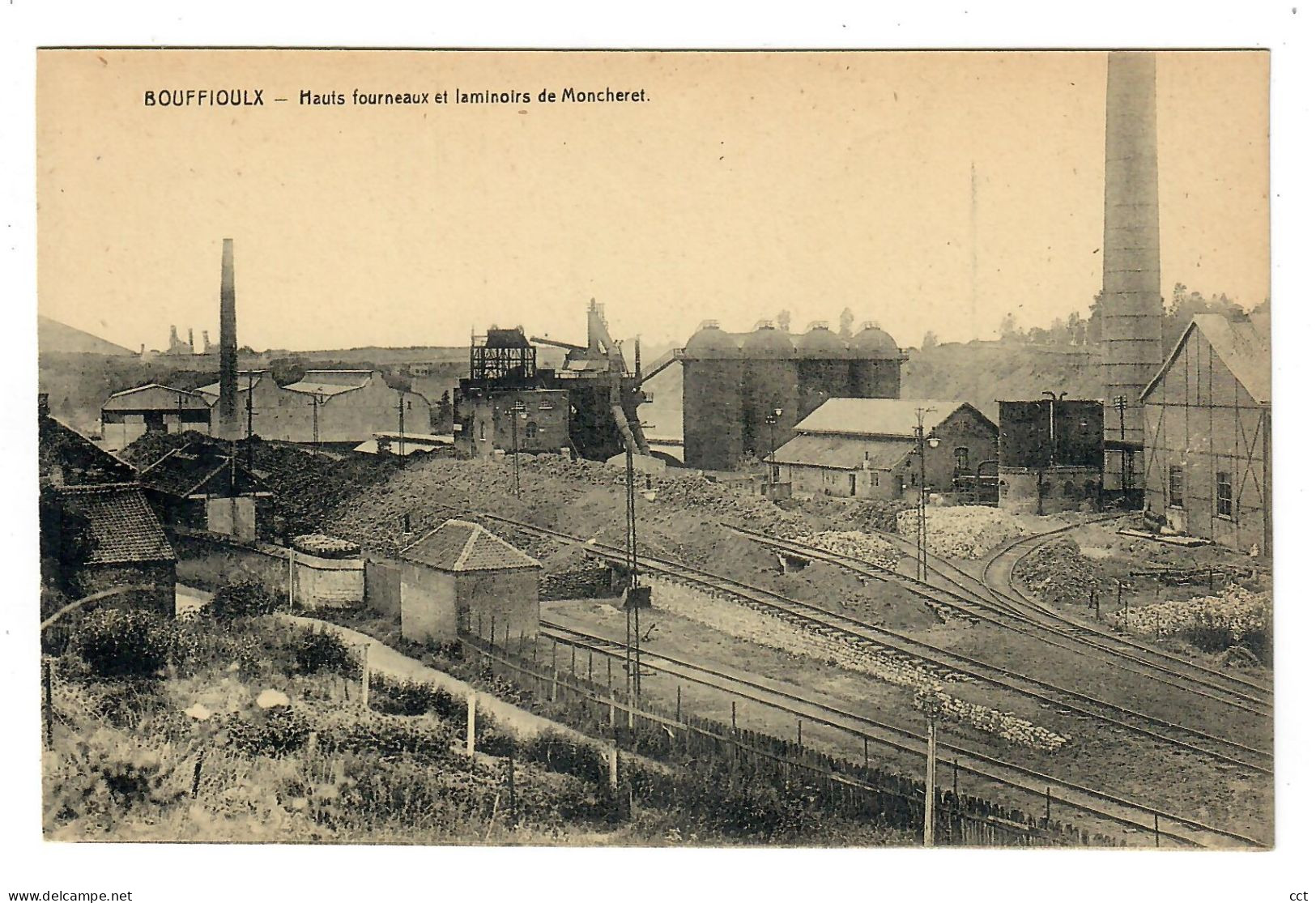 Bouffioulx  Châtelet   Hauts Fourneaux Et Laminoirs De Moncheret - Châtelet