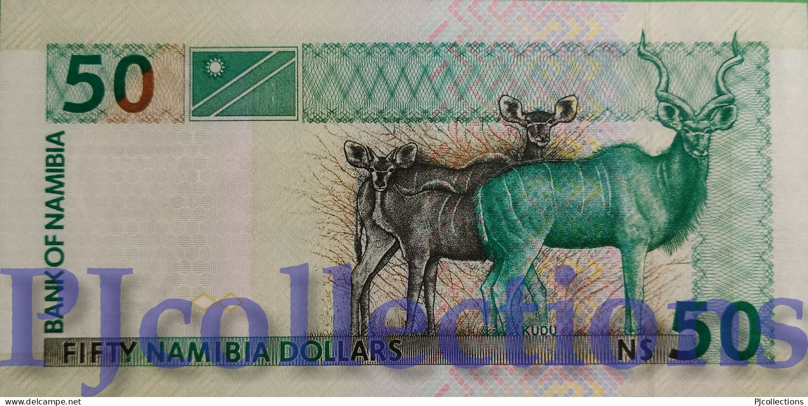 NAMIBIA 50 DOLLARS 1999 PICK 7a UNC - Namibie