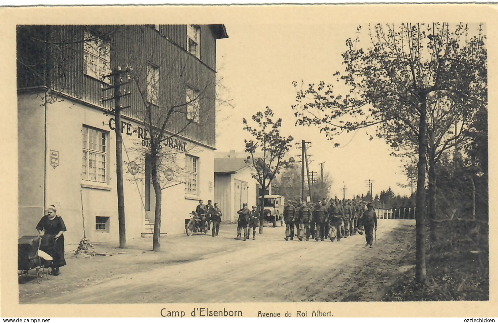 Elsenborn Camp Avenue Roi Albert - Elsenborn (camp)