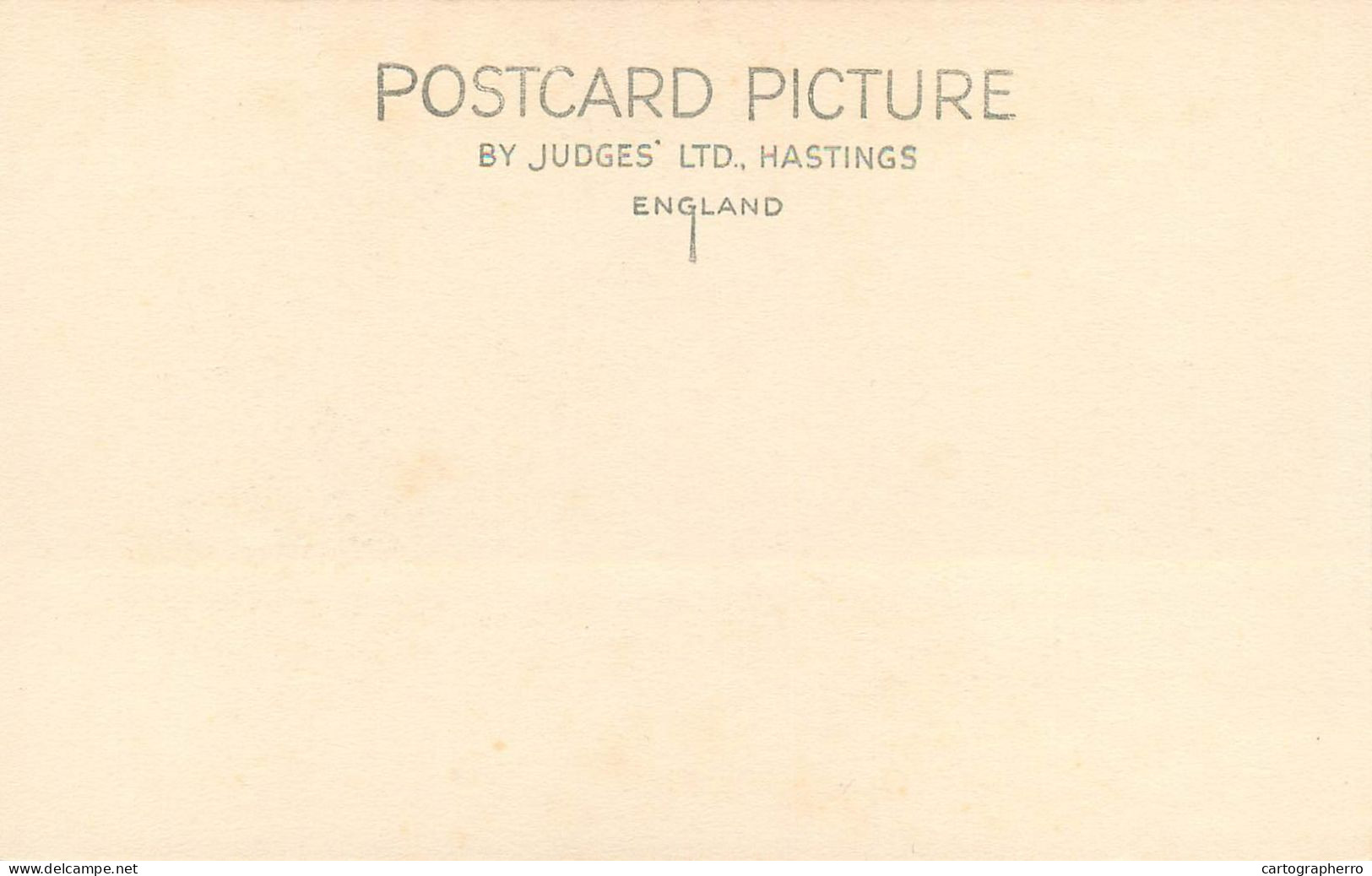 England Church Place To Identify Judges' Postcard - Eglises Et Couvents