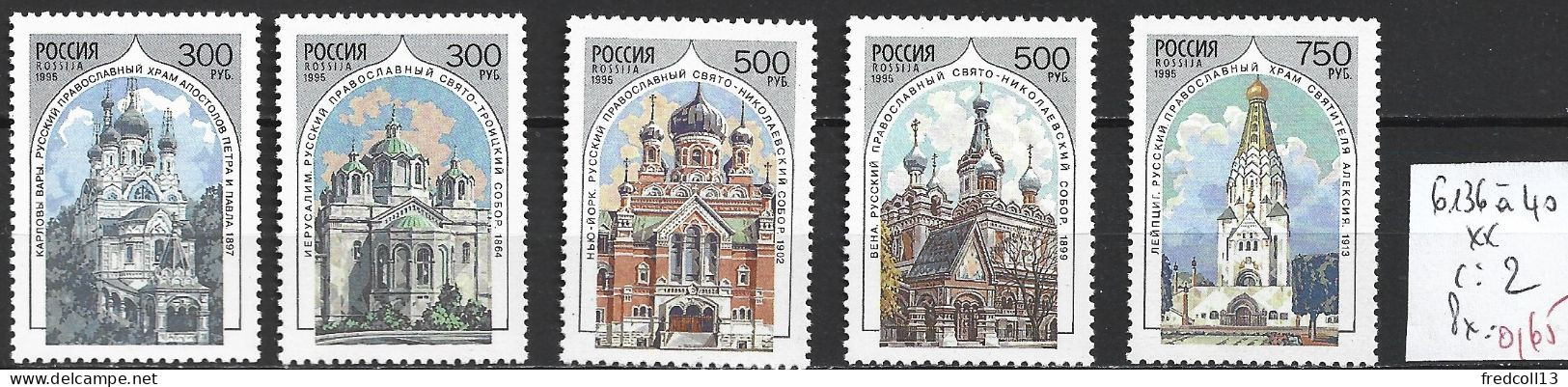 RUSSIE 6136 à 40 ** Côte 2 € - Unused Stamps