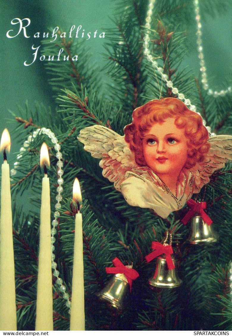 ANGEL CHRISTMAS Holidays Vintage Postcard CPSM #PAJ242.A - Engelen