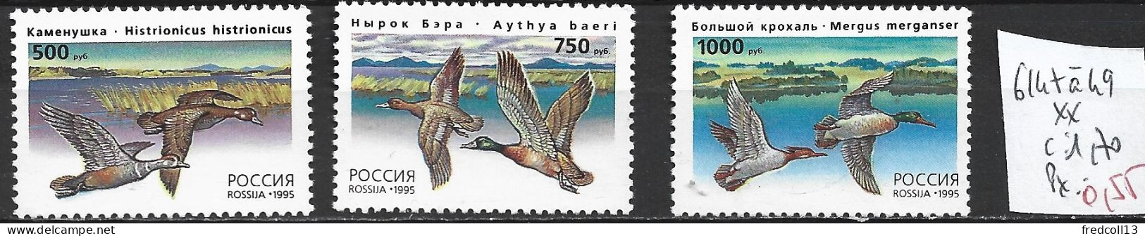 RUSSIE 6147 à 49 ** Côte 1.70 € - Unused Stamps