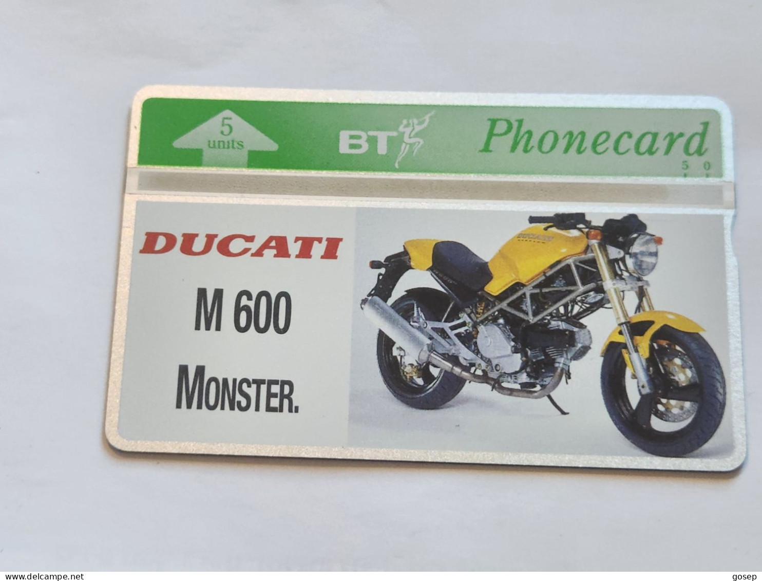 United Kingdom-(BTG-391)-Ducati-(2)-M600 Monster-(340)(5units)(429G07122)(tirage-600)-price Cataloge-10.00£-mint - BT Allgemeine