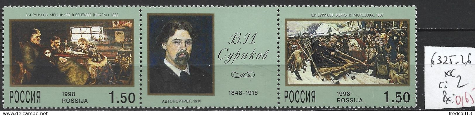 RUSSIE 6325-26 ** Côte 2 € - Unused Stamps