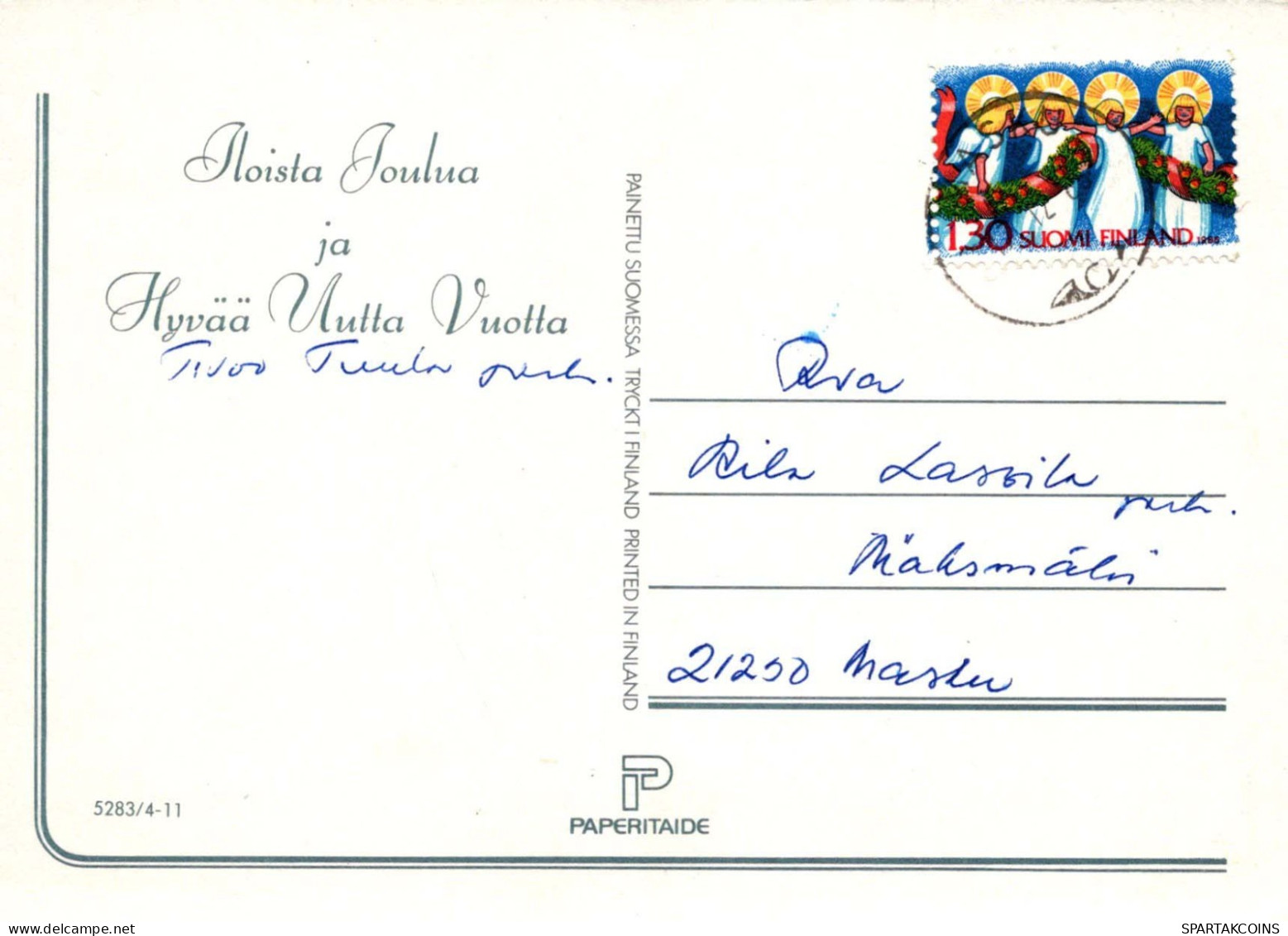 NIÑOS Escena Paisaje Vintage Tarjeta Postal CPSM #PBB408.A - Scènes & Paysages