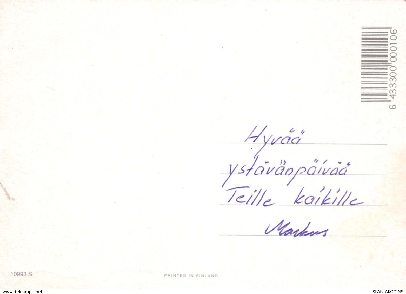 OSO Animales Vintage Tarjeta Postal CPSM #PBS186.A - Bären