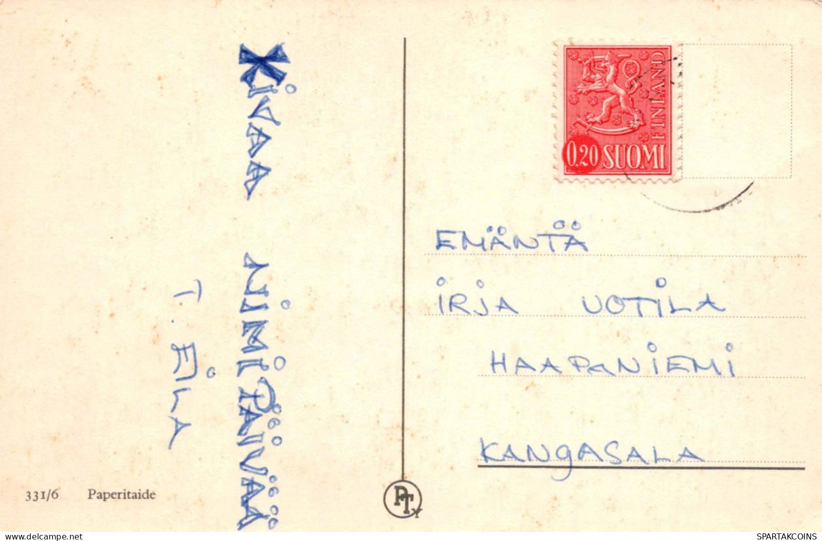 FLORES Vintage Tarjeta Postal CPA #PKE522.A - Flowers