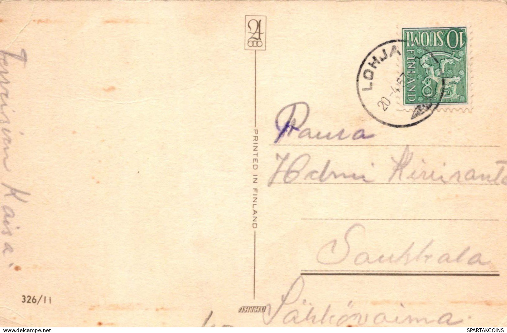 PÂQUES POULET ŒUF Vintage Carte Postale CPA #PKE124.A - Pascua