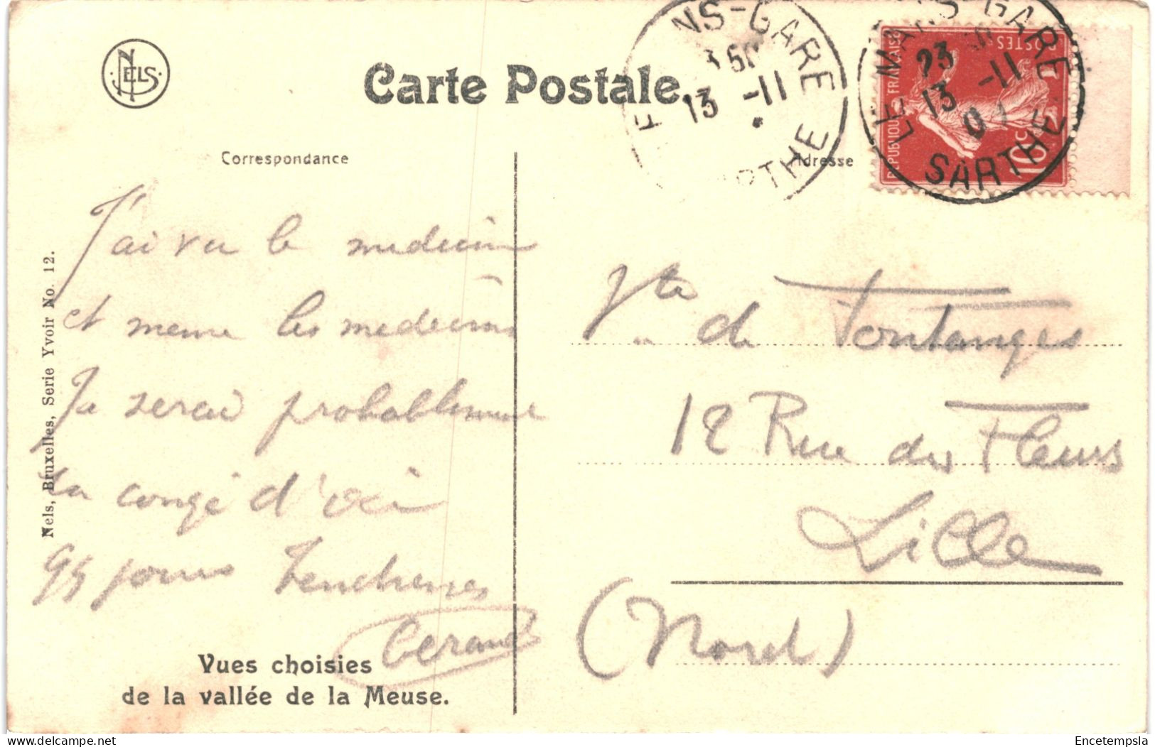 CPA Carte Postale Belgique Fidevoie Les Rochers Et Le Tunnel  VM80384 - Yvoir