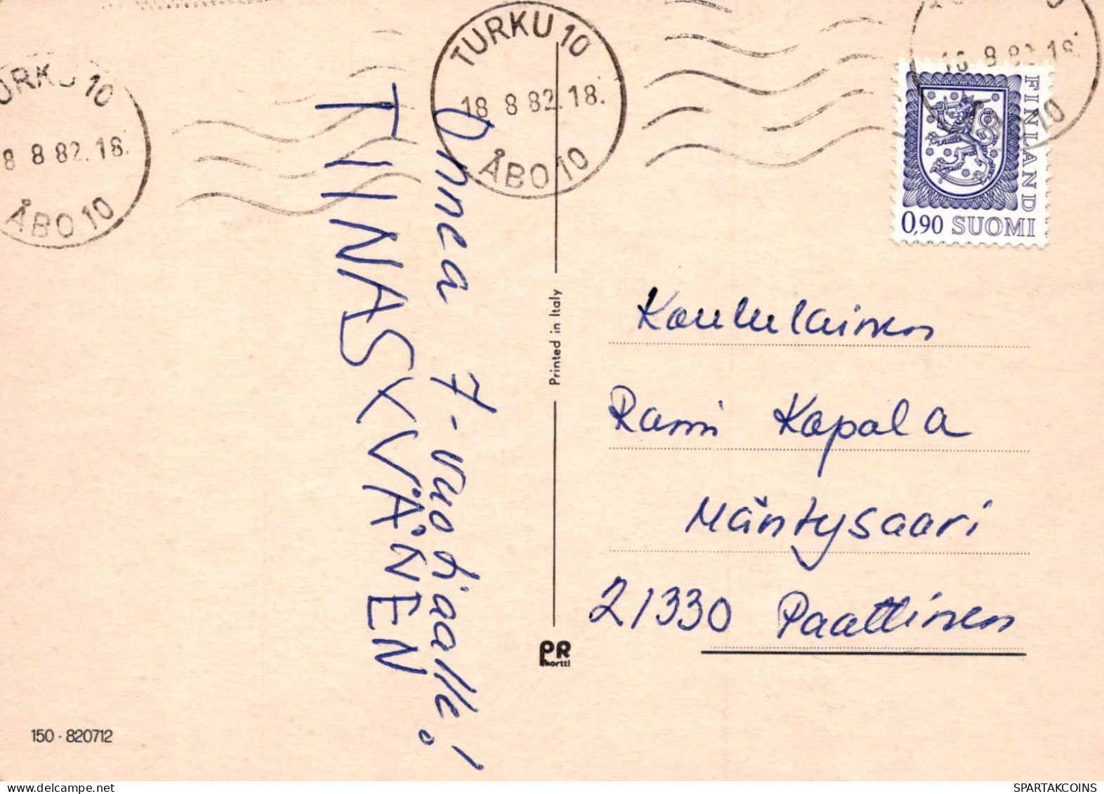 HUMOUR CARTOON Vintage Postcard CPSM #PBV613.A - Humor