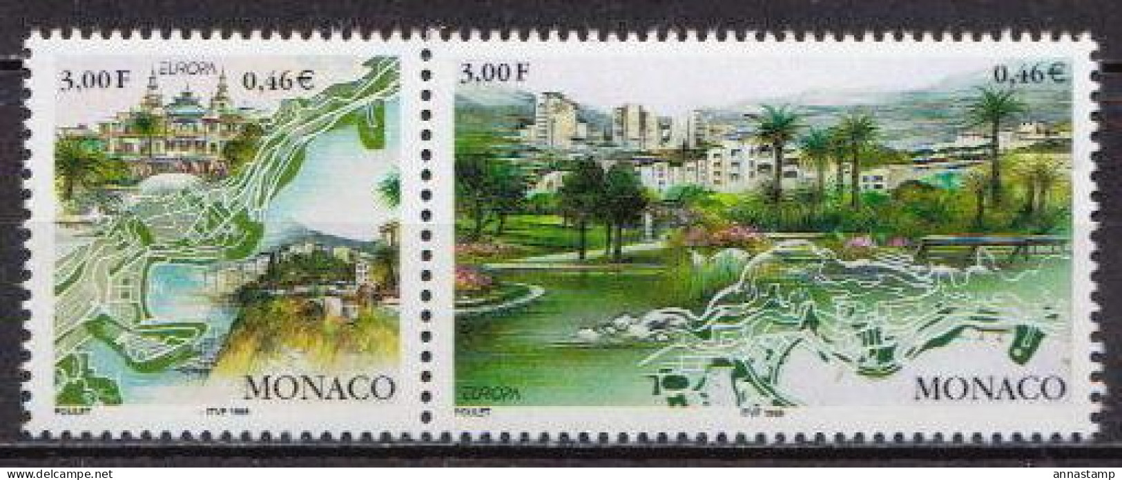 Monaco MNH Stamps - Protección Del Medio Ambiente Y Del Clima