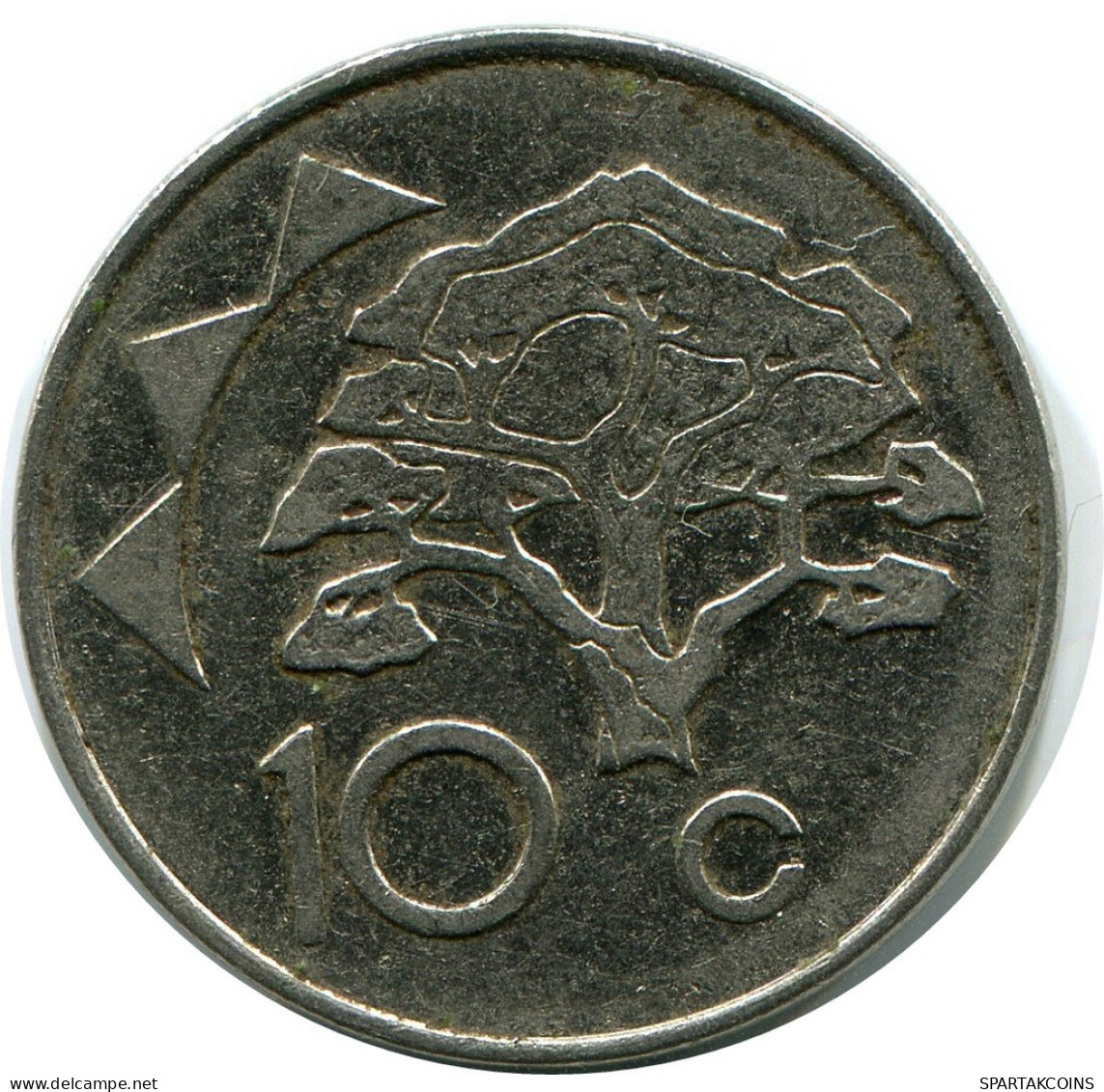 10 DOLLARS 1998 NAMIBIA Moneda #AP913.E.A - Namibie