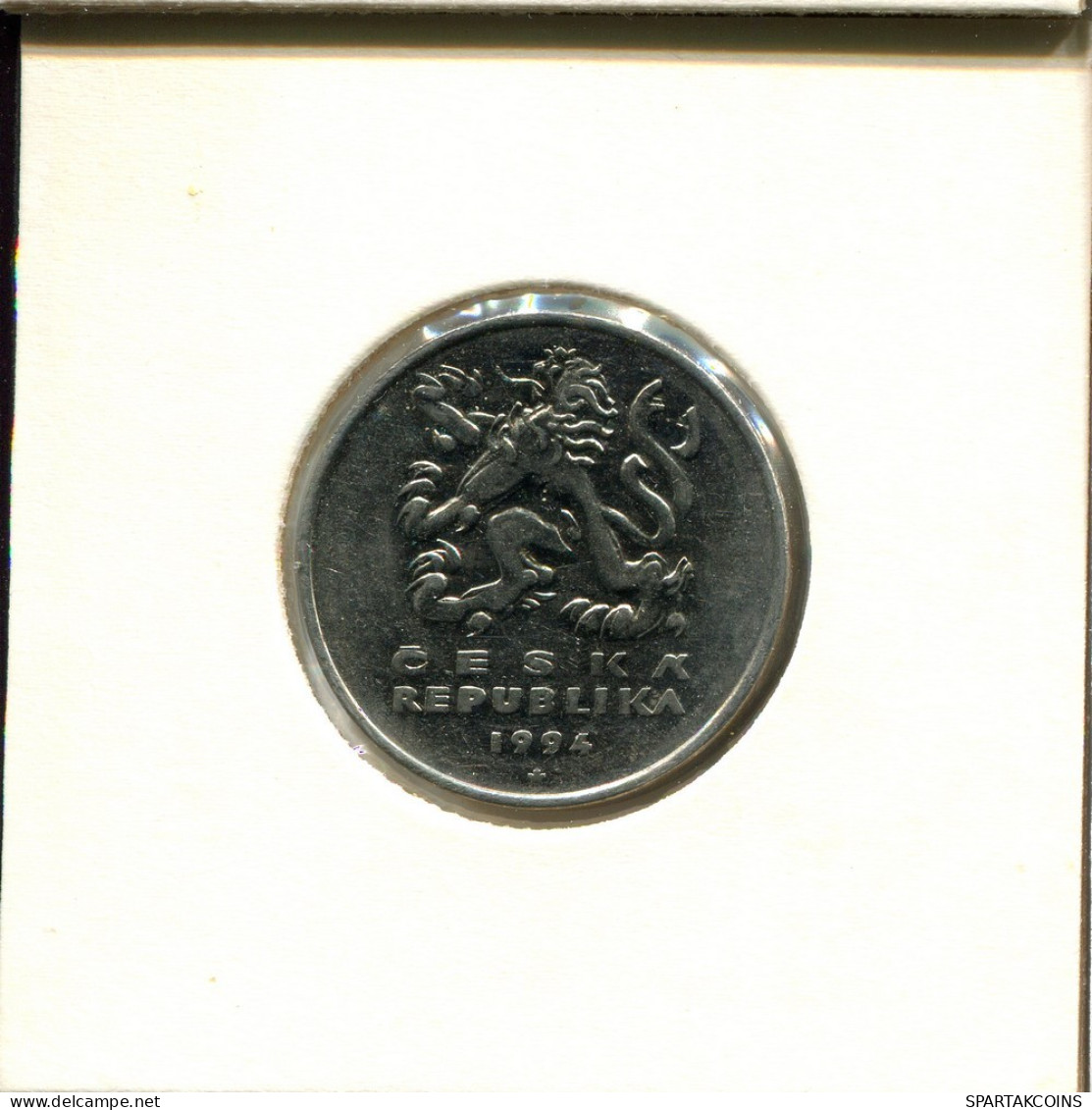 5 KORUN 1994 TSCHECHIEN CZECH REPUBLIC Münze #AS924.D.A - Repubblica Ceca