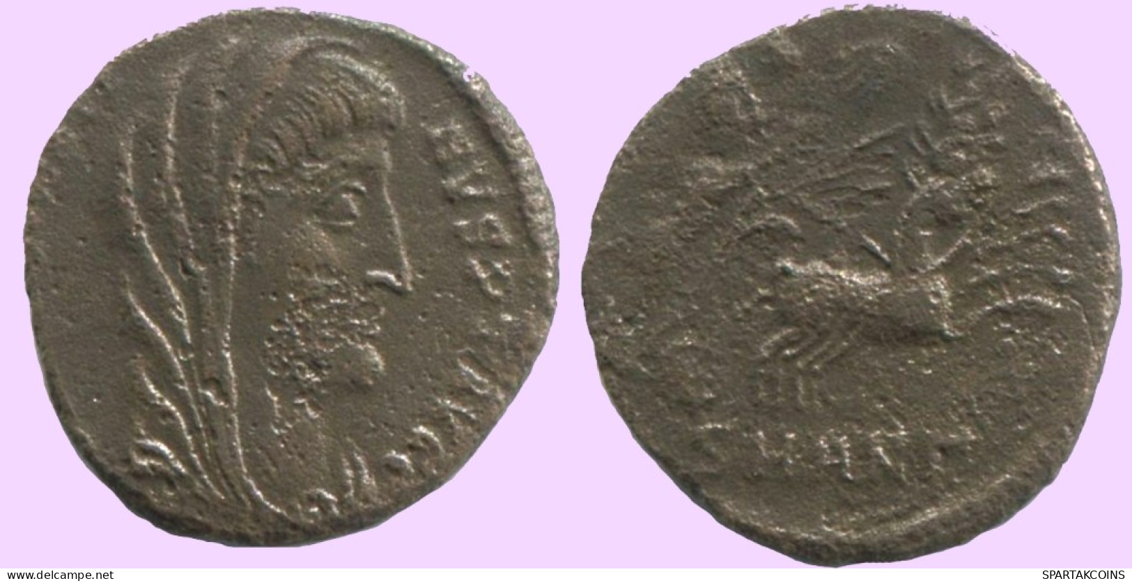 LATE ROMAN EMPIRE Coin Ancient Authentic Roman Coin 1.6g/15mm #ANT2263.14.U.A - Der Spätrömanischen Reich (363 / 476)