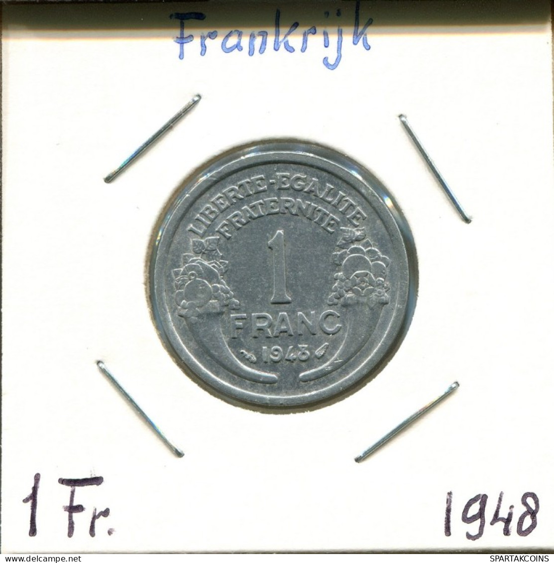 1 FRANC 1948 FRANCE Pièce Française #AM295.F.A - 1 Franc