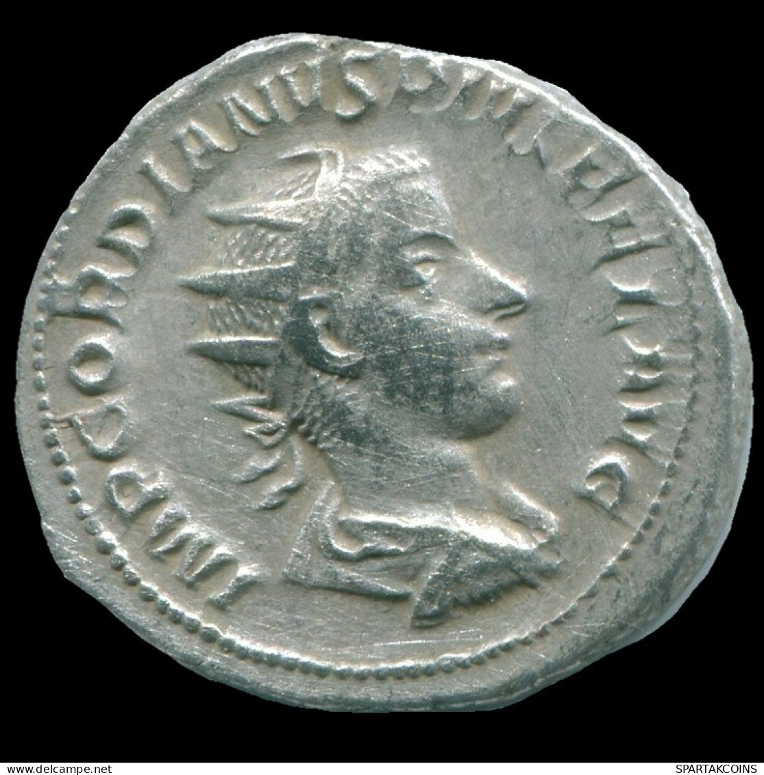 GORDIAN III AR ANTONINIANUS ROME AD 240 4TH OFFICINA LIBERALITAS #ANC13113.43.E.A - The Military Crisis (235 AD To 284 AD)