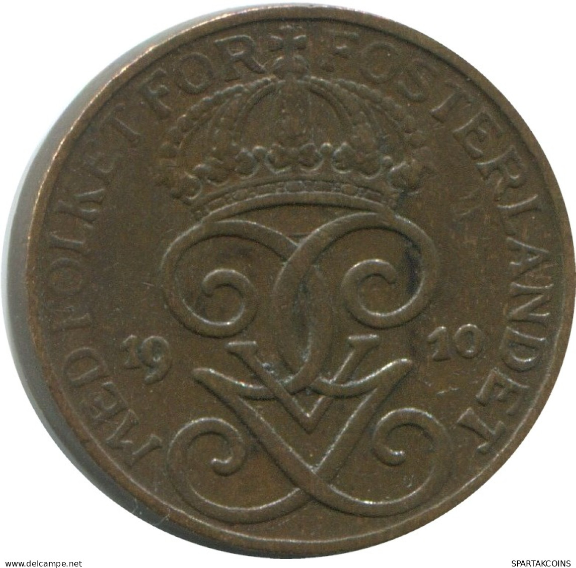 1 ORE 1910 SUECIA SWEDEN Moneda #AD390.2.E.A - Sweden