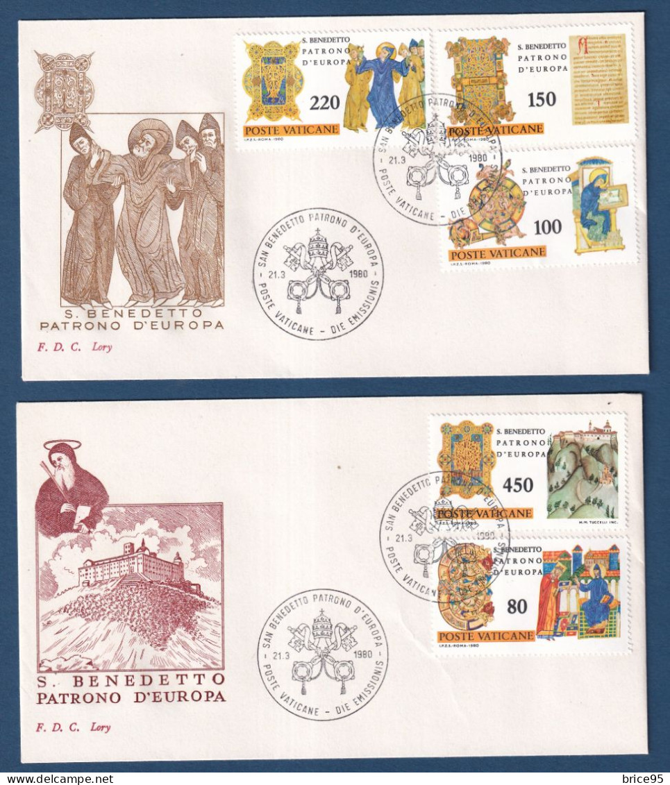 Vatican - Lettre - San Benedetto Patron De L'Europe - 1980 - Maximum Cards