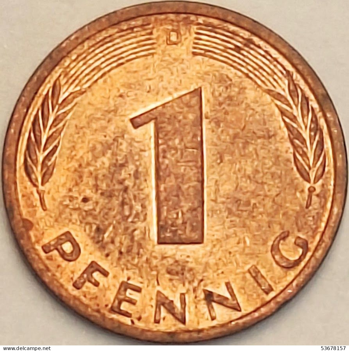 Germany Federal Republic - Pfennig 1986 D, KM# 105 (#4497) - 1 Pfennig