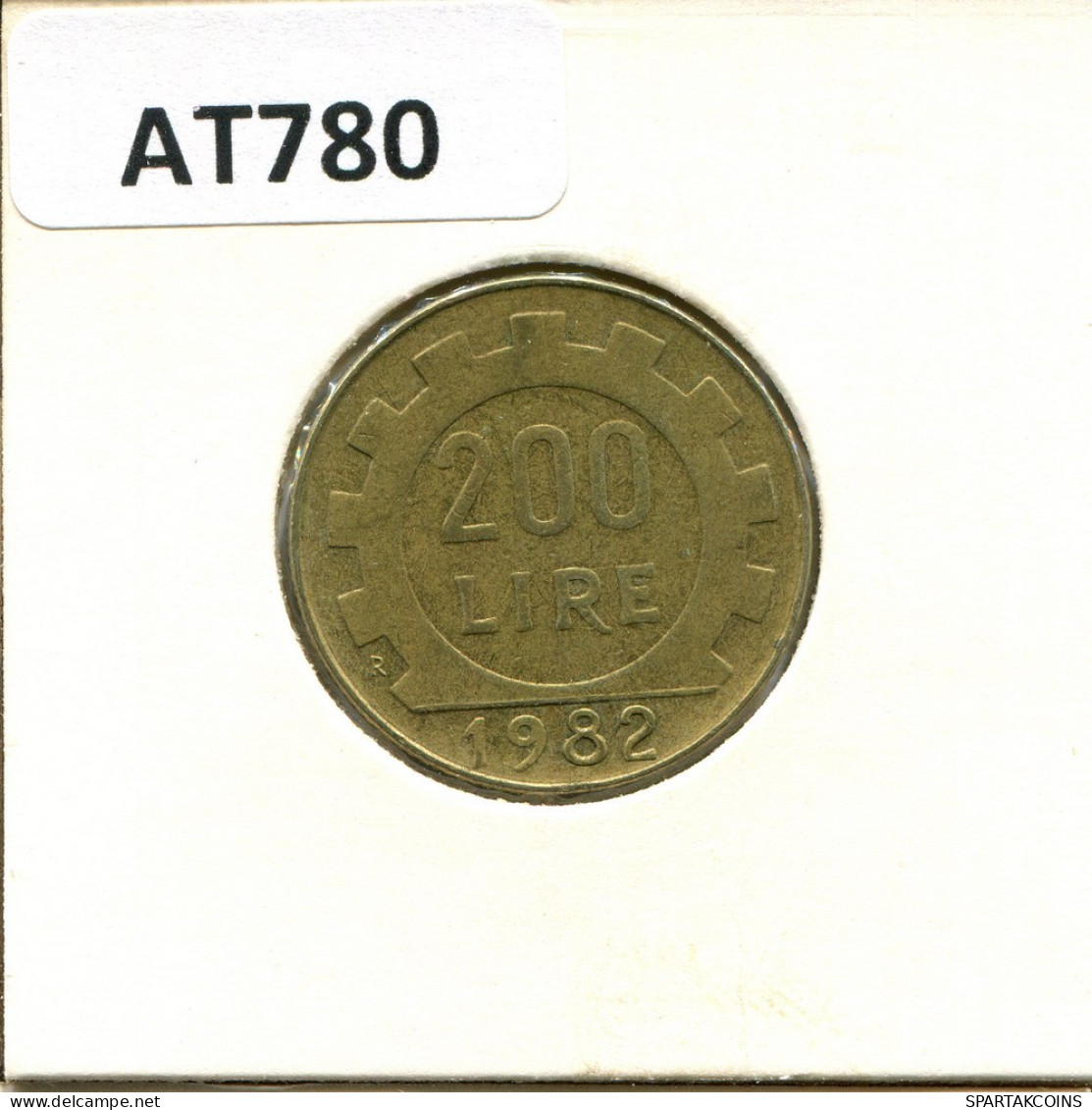 200 LIRE 1982 ITALIEN ITALY Münze #AT780.D.A - 200 Lire