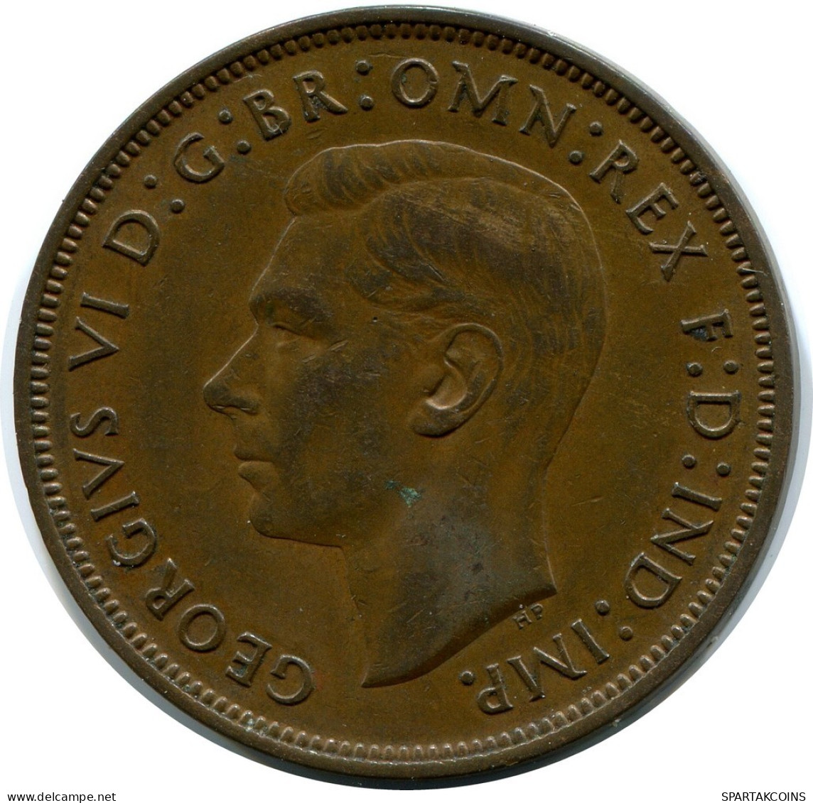 PENNY 1938 UK GRANDE-BRETAGNE GREAT BRITAIN Pièce #AZ824.F.A - D. 1 Penny