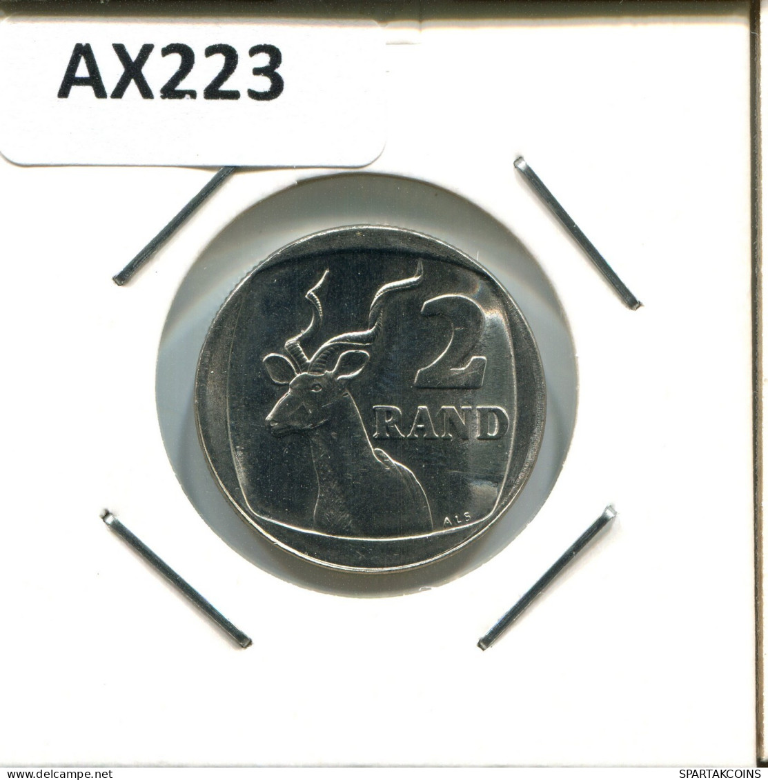 2 RAND 1989 SUDAFRICA SOUTH AFRICA Moneda #AX223.E.A - South Africa