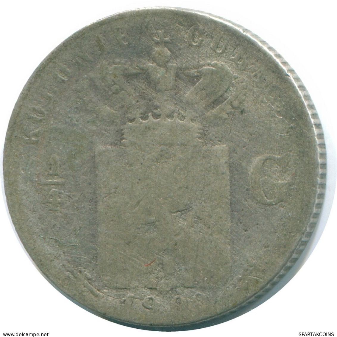1/4 GULDEN 1900 CURACAO Netherlands SILVER Colonial Coin #NL10481.4.U.A - Curacao